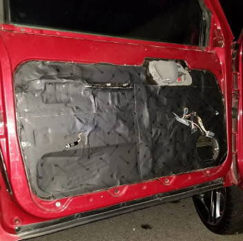 Tahoe Door Sound Deadening