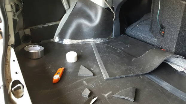 Chevy Cavalier Trunk Soundproofing