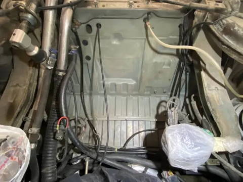 VW Bus Firewall Heat Insulation