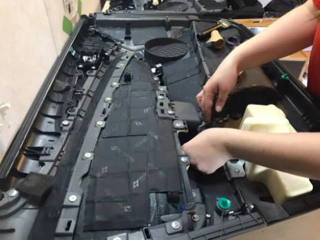 2013 Hyundai Sonata Door Panel Soundproofing