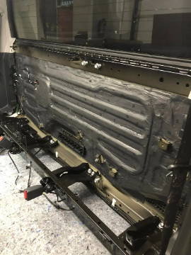 Truck Back Wall Sound Blocking