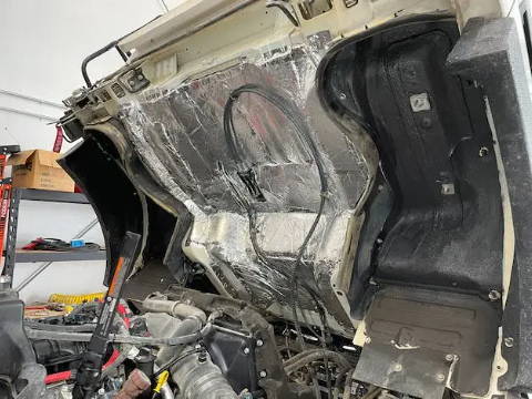 Cab Over Truck Soundproofing Thermal Insulation