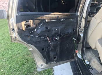 GMC Yukon sound deadening Doors