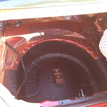 2006 Mustang Trunk Sound Deadening