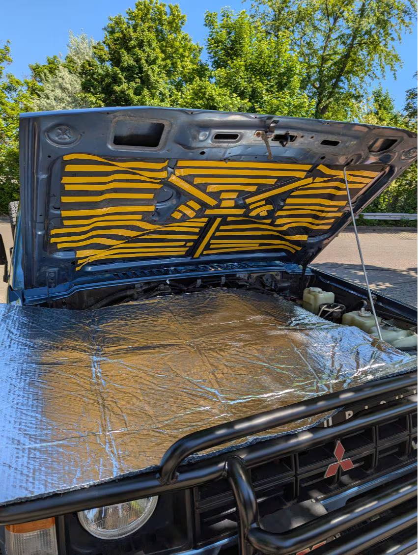 1988 Mitsubishi Pajero Soundproofing