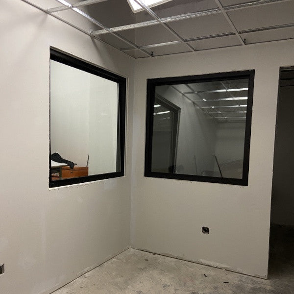 Music facility with multiple practice room - all with Tru Acoustics Soundproof Windows!